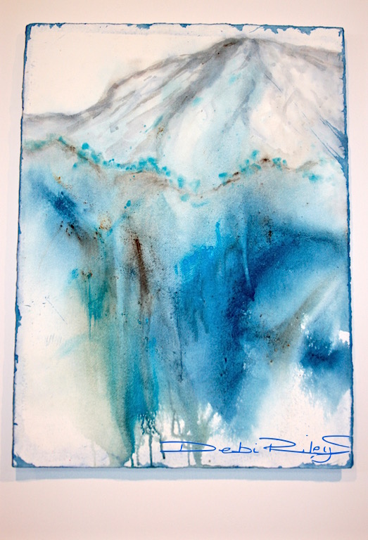 523x768 Cerulean And Prussian Blue Pair Up Debi Riley - Cerulean Blue Watercolor