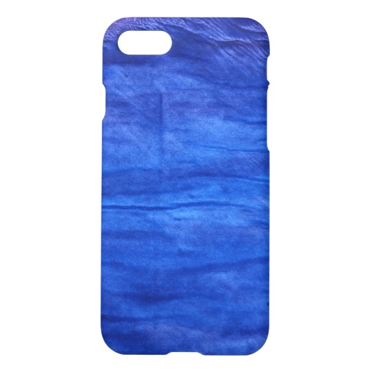 540x540 Cerulean Blue Abstract Watercolor Iphone Case - Cerulean Blue Watercolor