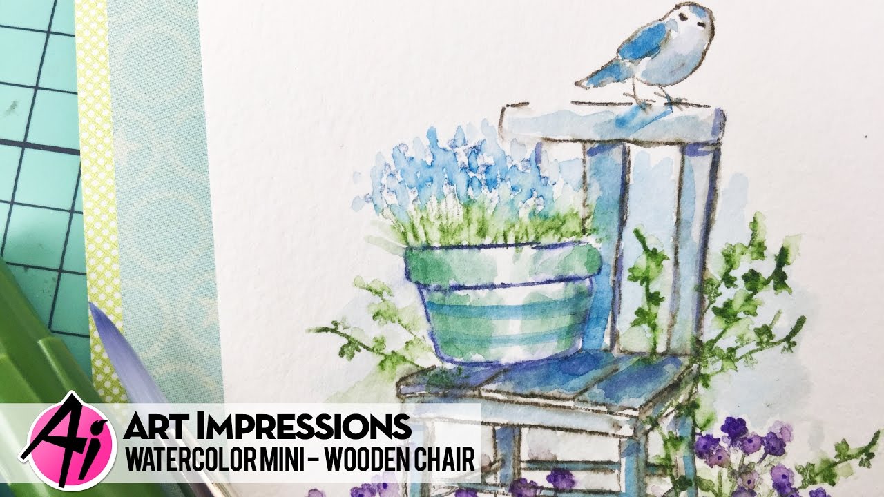 1280x720 Ai Watercolor - Chair Watercolor