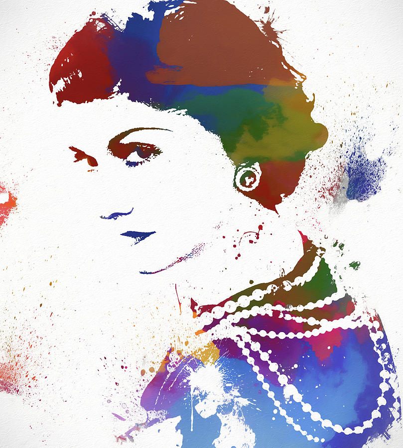 809x900 Coco Chanel Watercolor Painting By Dan Sproul - Chanel Watercolor