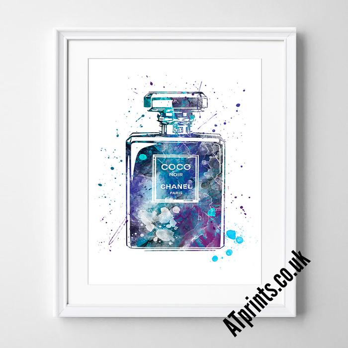 700x700 Coco Chanel Watercolour Art Print Atprints - Chanel Watercolor