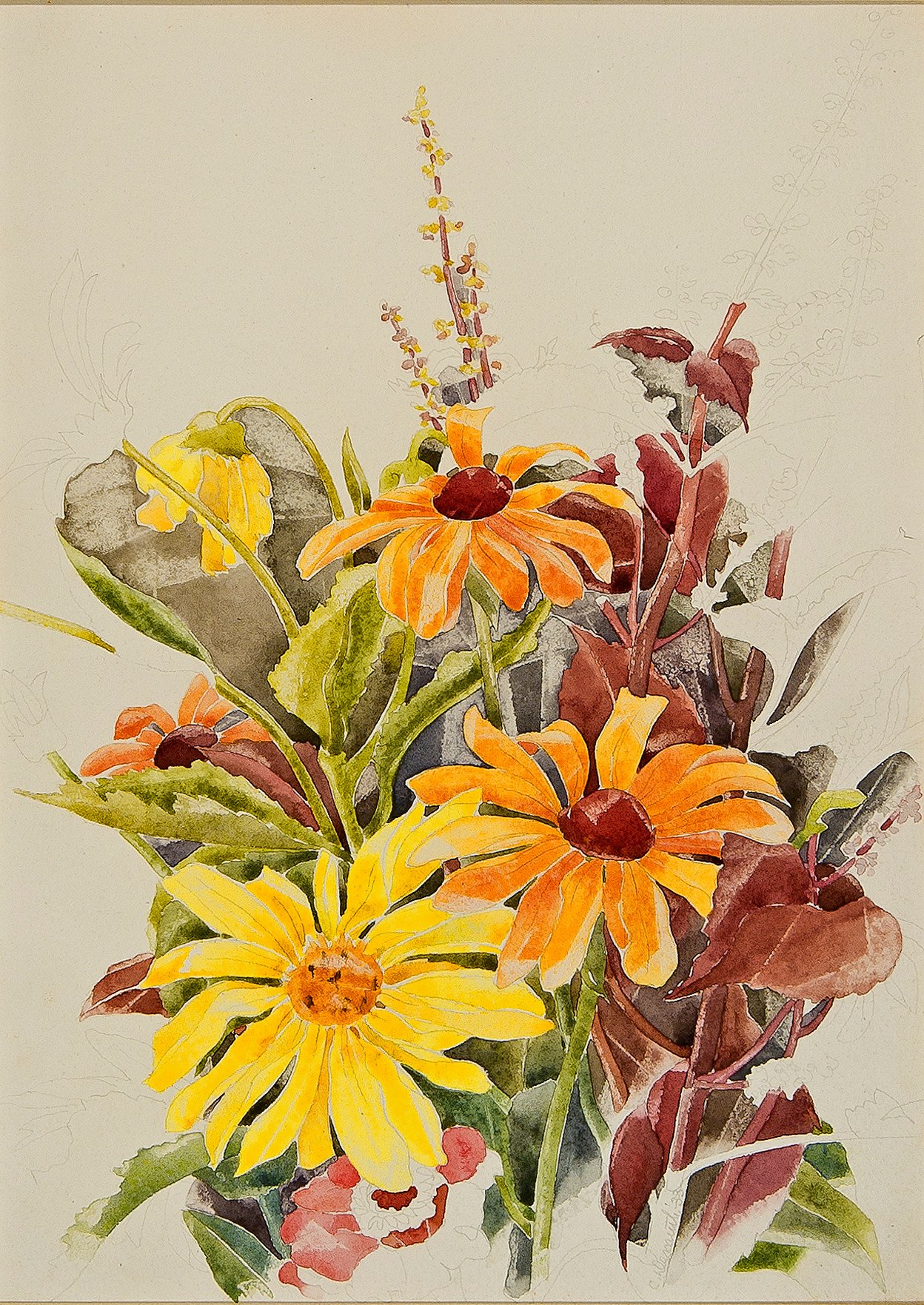 1248x1763 Charles Demuth - Charles Demuth Watercolor Paintings