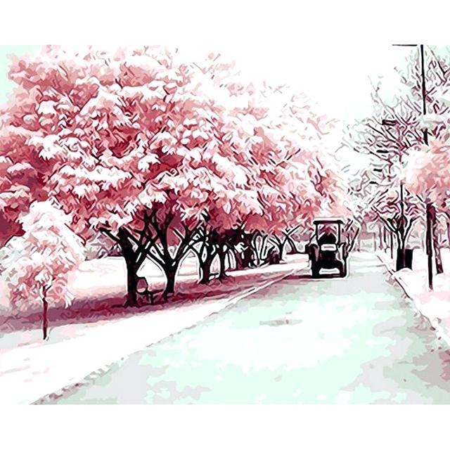 640x640 Cherry Tree Paint Cherry Blossom Watercolor Painting Cherry - Cherry Tree Watercolor