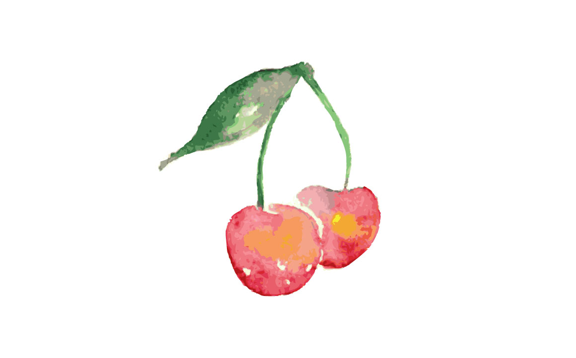 1160x722 Cherry Watercolor By Zerrineart - Cherry Watercolor