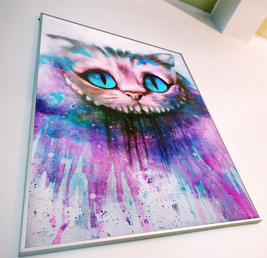 861x829 Cheshire Cat By Alexander Deboir By Deboir - Cheshire Cat Watercolor