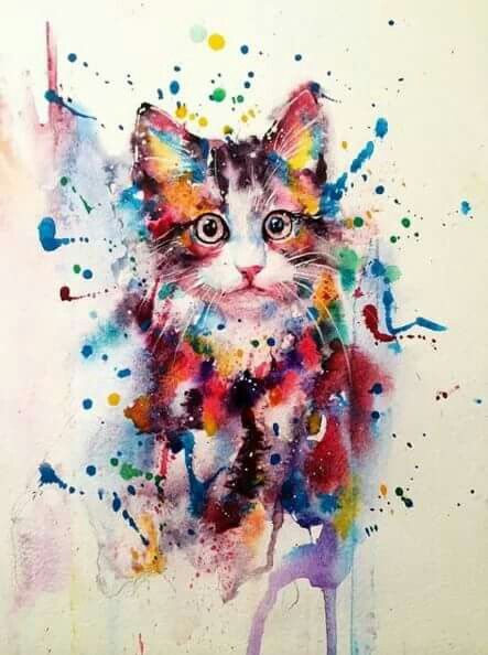 443x594 Pin By Janet Lee On Breath Cat, Watercolor And - Cheshire Cat Watercolor
