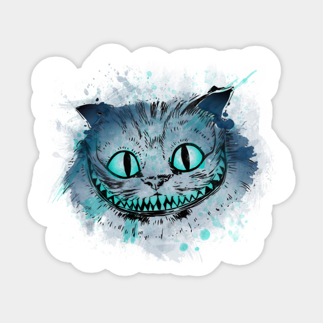 630x630 Watercolor Smile - Cheshire Cat Watercolor