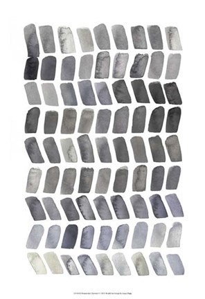 296x432 Watercolor Chevron I Fine Art Print By Grace Popp - Chevron Watercolor