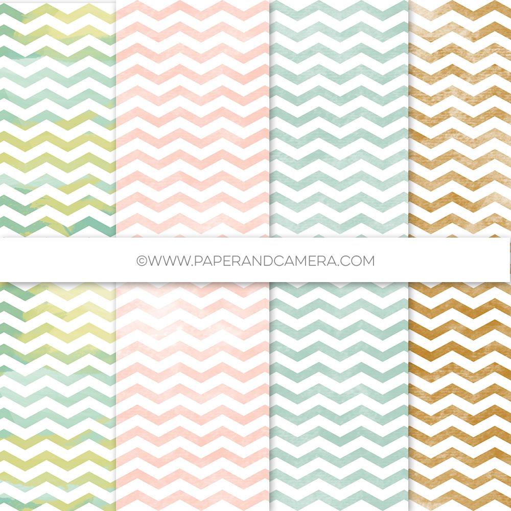 1000x1000 Watercolor Chevron Patterns - Chevron Watercolor