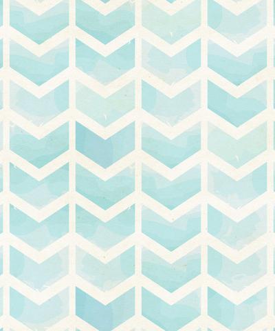 400x480 Blue Watercolor Chevron Original Rock The Drops - Chevron Watercolor