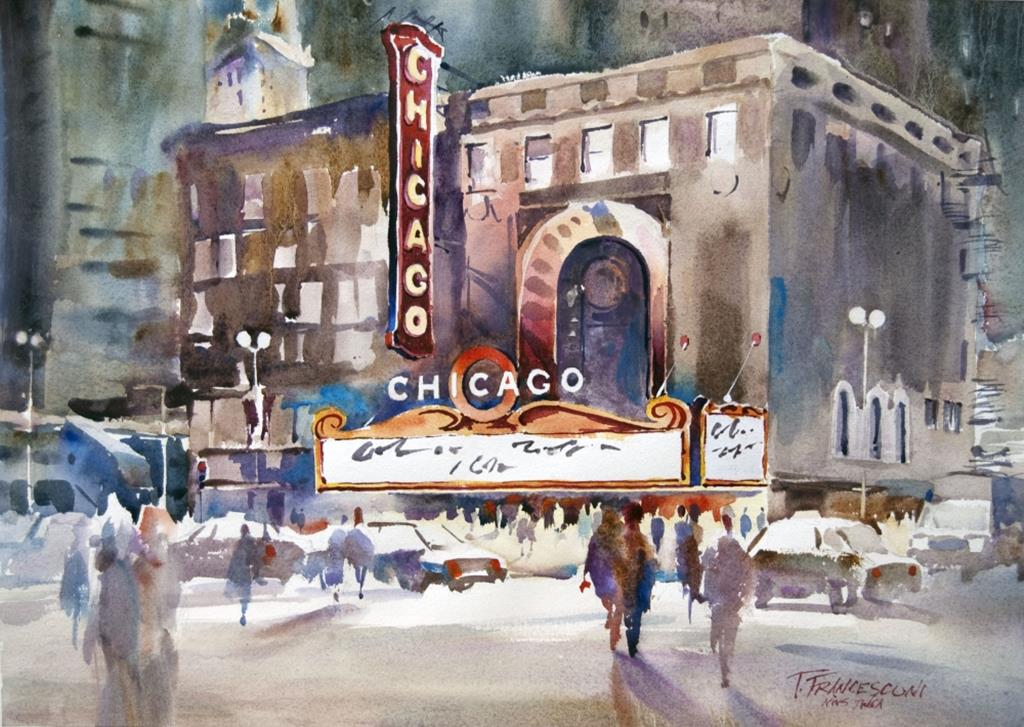1024x727 Tom Francesconi - Chicago Watercolor
