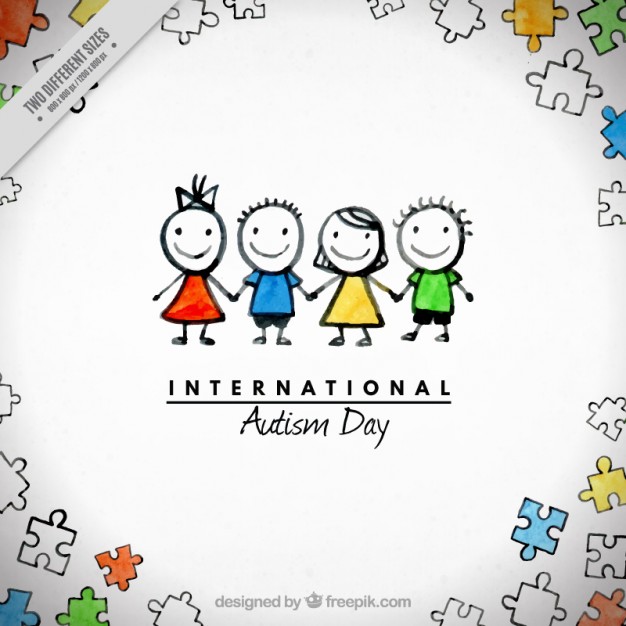 626x626 Watercolor Children Together Background Vector Free Download - Children Watercolor