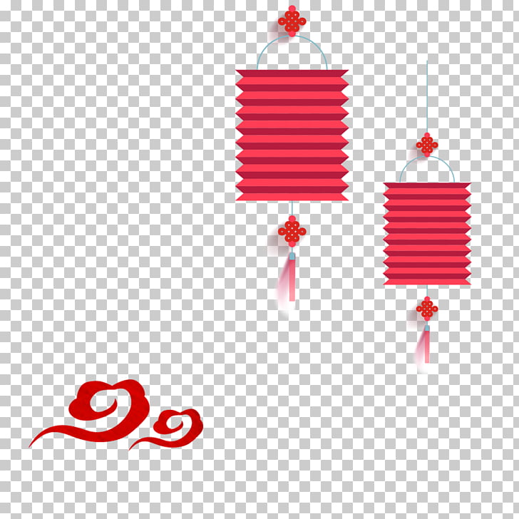 728x728 Chinese New Year Watercolor Painting Lantern, Chinese New Year - Chinese New Year Watercolor