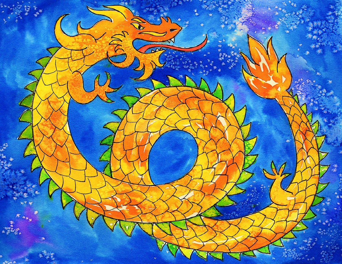 1200x926 Chinese New Year Art Project - Chinese New Year Watercolor