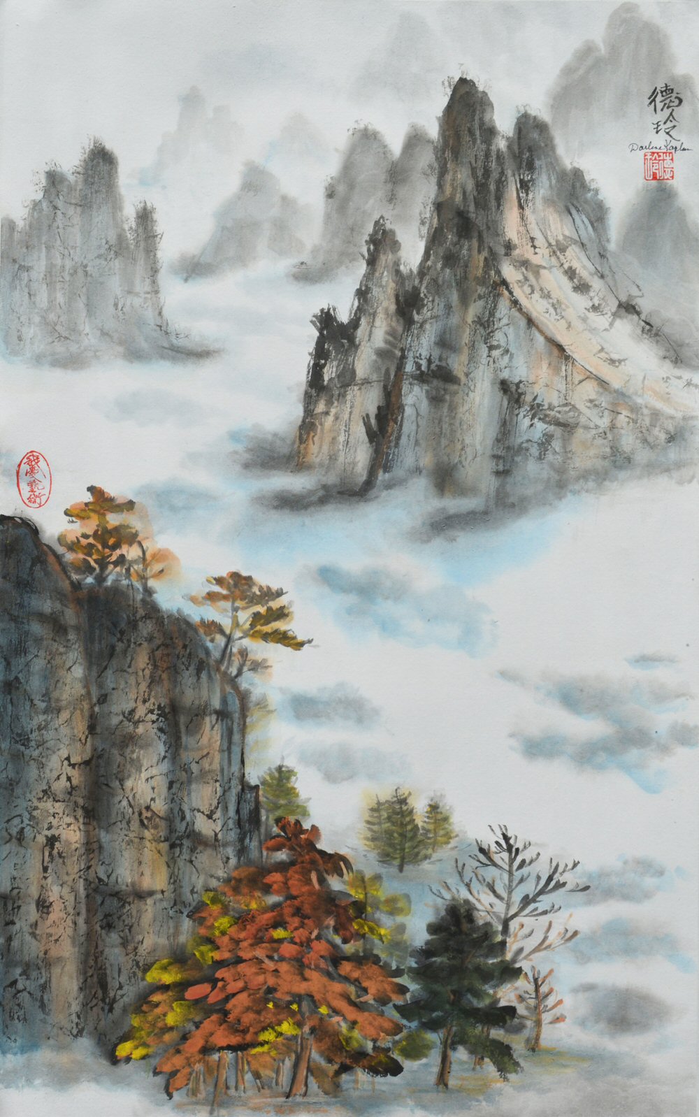 1000x1598 Darlene Kaplan - Chinese Watercolor