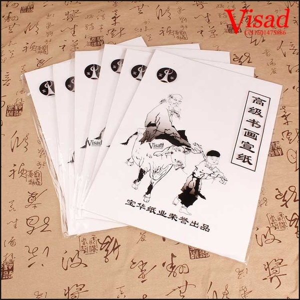600x600 Wish 35 Sheets Chinese Rice Paper Painting Calligraphy Paper - Chinese Watercolor Paper
