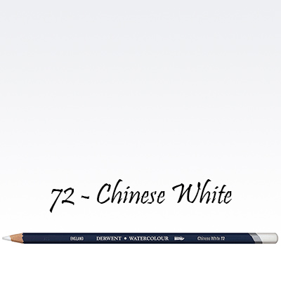 400x400 Derwent Chinese White Watercolor Pencil - Chinese White Watercolor