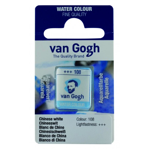 500x500 Van Gogh Watercolor Pan Chinese White (108) - Chinese White Watercolor