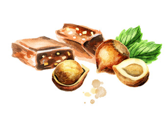 339x240 Search Photos Chocolate Watercolor - Chocolate Watercolor