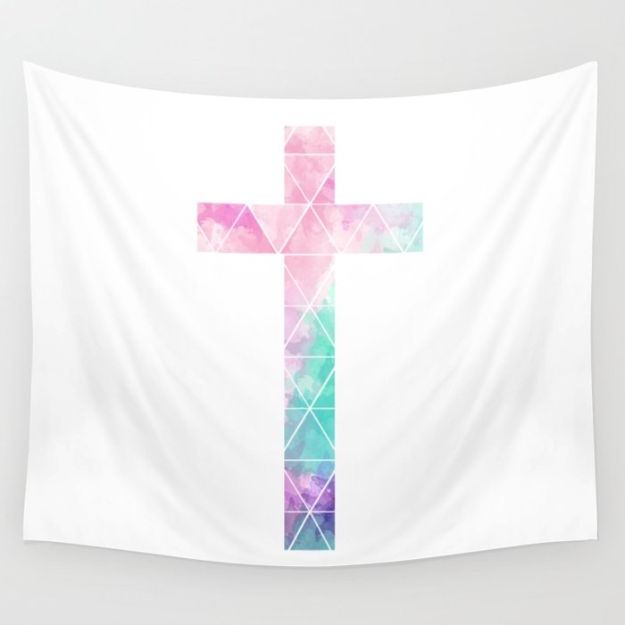 700x700 Christian Cross - Christian Watercolor
