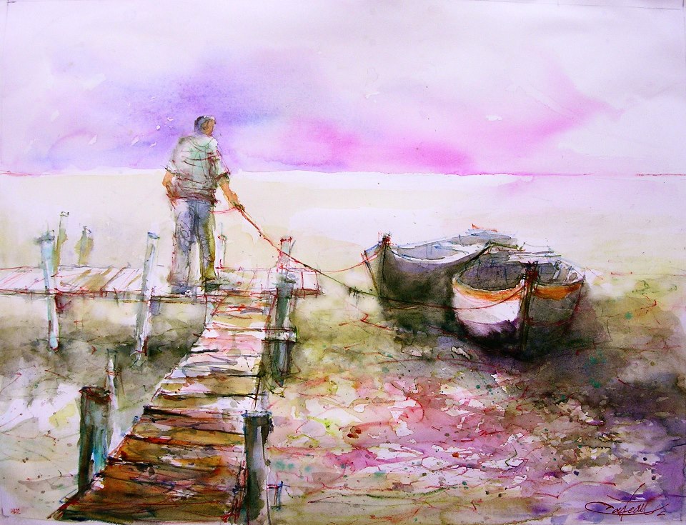 Christian Watercolor Paintings at PaintingValley.com | Explore