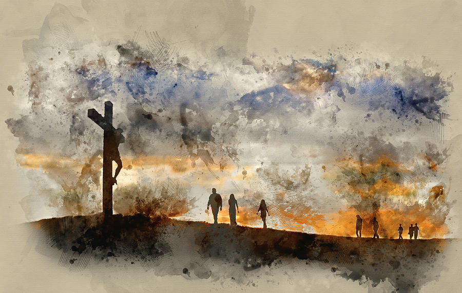 Christian Watercolor Paintings at PaintingValley.com | Explore