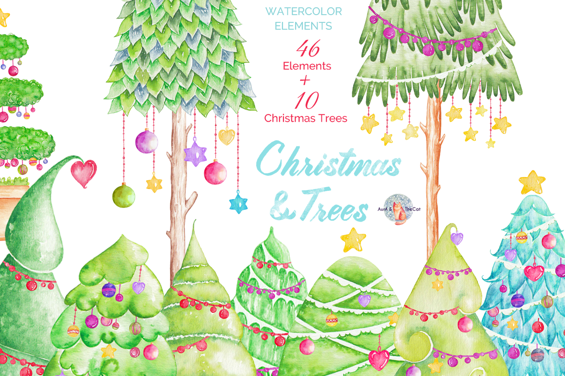 1160x772 Christmas Clipart Watercolor - Christmas Watercolor Clipart