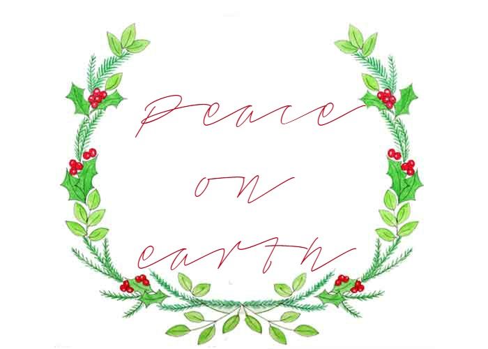 700x500 Make Your Own Holiday Decoration Or Gifts With This Free - Christmas Wreath Watercolor