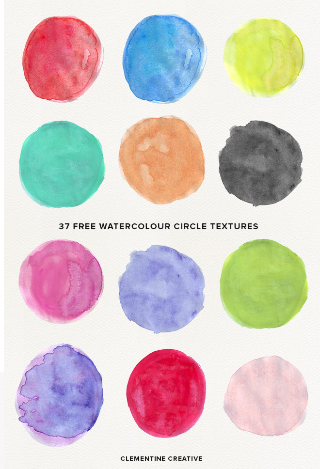 660x968 Watercolor Circles {Free Clip Art} - Circle Watercolor Art