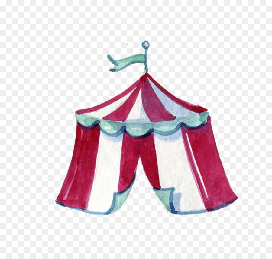 900x860 Circus Watercolor Painting Graphic Design - Circus Watercolor