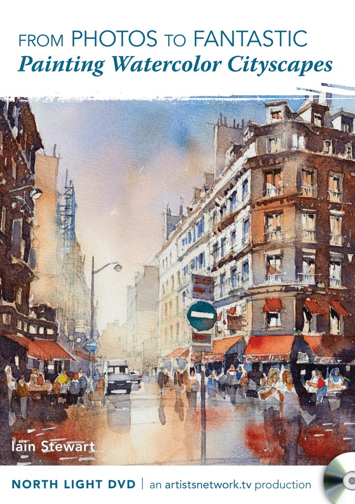 722x1024 Creative Catalyst Productions - Cityscape Watercolor Painting