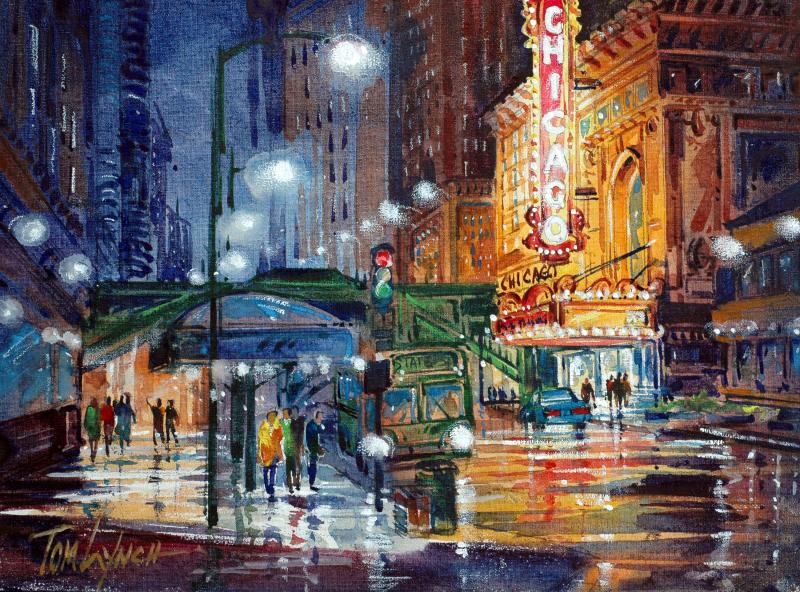 800x592 Classic Chicago 9 X 12 - Classic Watercolor