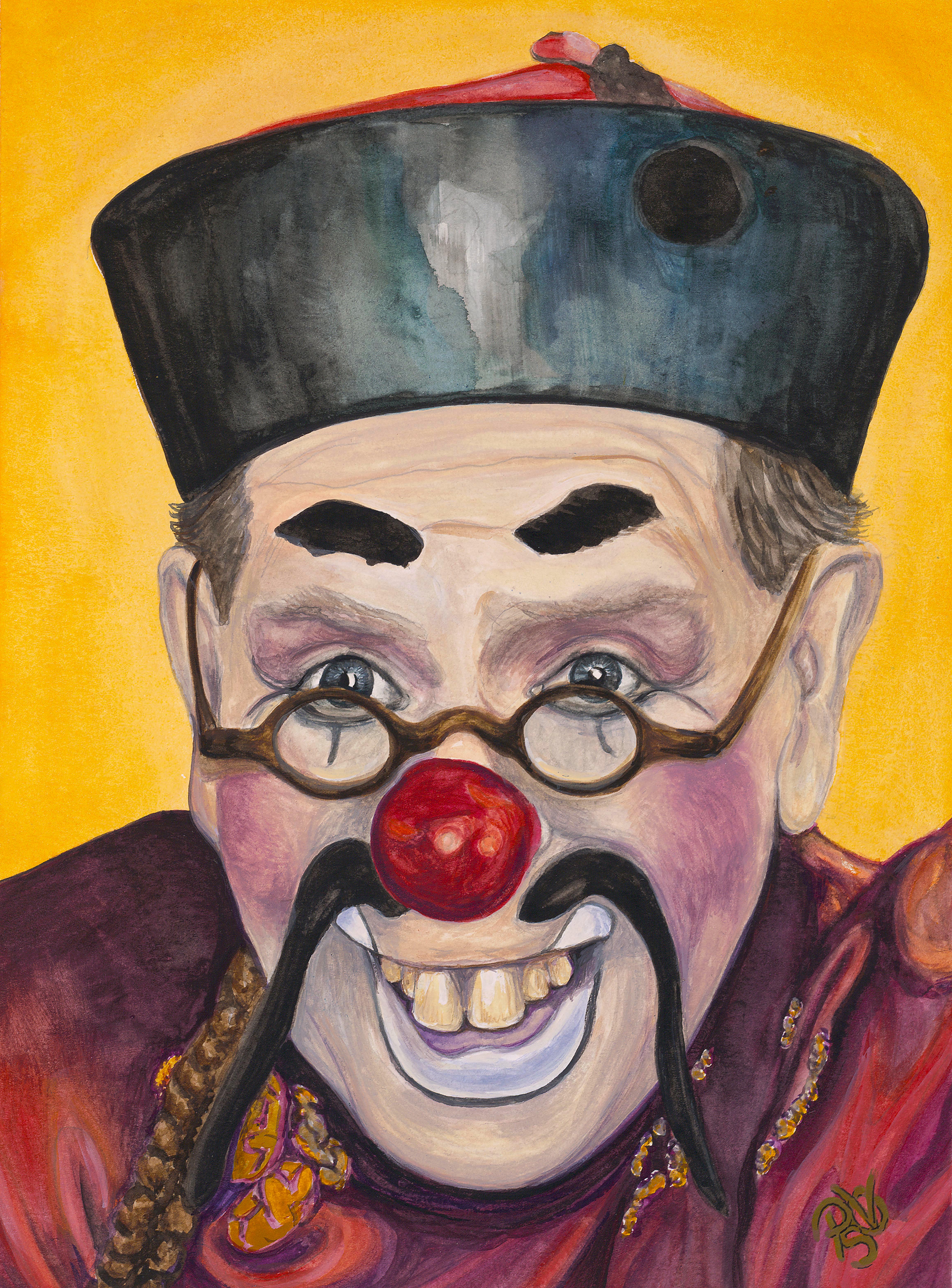 4635x6270 Watercolor Clown - Clown Watercolor