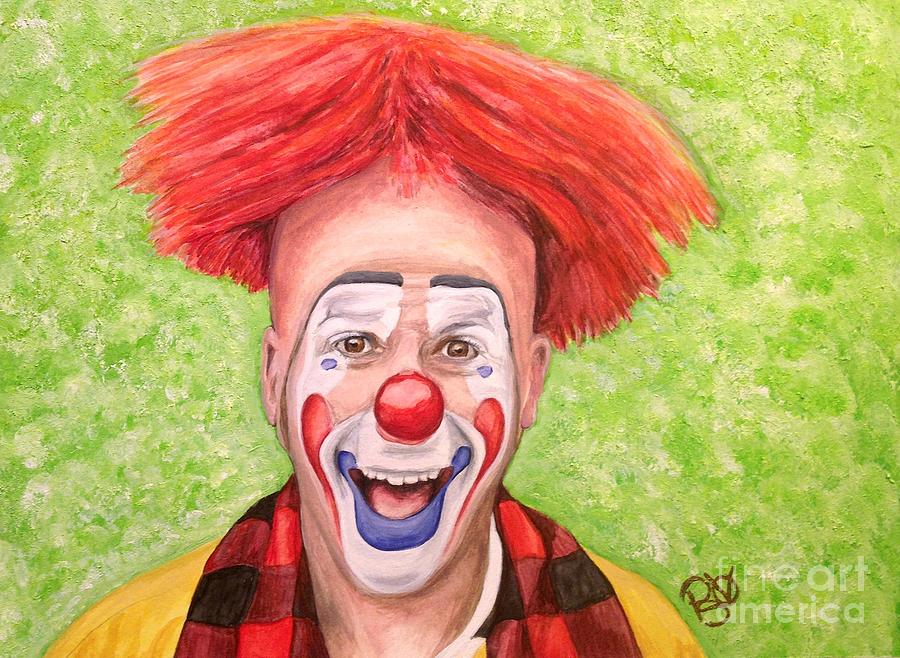 900x658 Watercolor Clown - Clown Watercolor