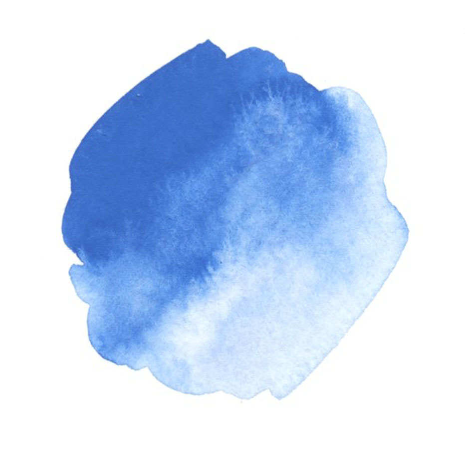 Cobalt Blue Watercolor at PaintingValley.com | Explore collection of ...