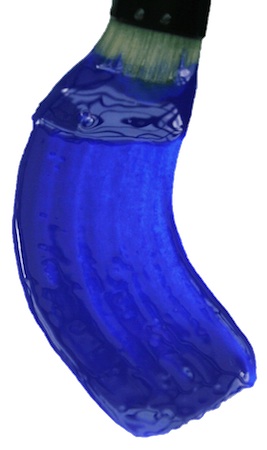 267x450 Colors Of Nature Ultramarine Blue Watercolor Paint - Cobalt Blue Watercolor