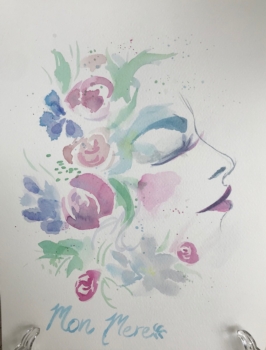 266x350 Coffee Amp Canvas - Coffee Watercolor Painting