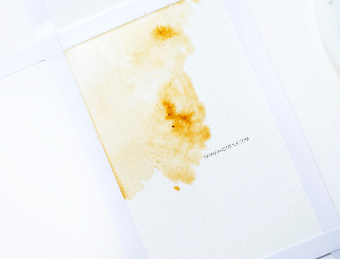 1100x837 Coffee Painting Tutorial - Coffee Watercolor Painting