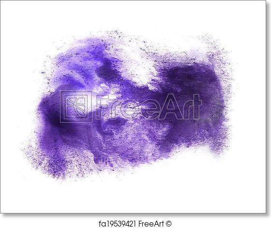 560x470 Free Art Print Of Ink Abstract Stroke Watercolor Brush Blue - Color Splash Watercolor