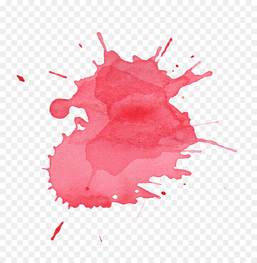 900x920 Watercolor Painting - Color Splash Watercolor