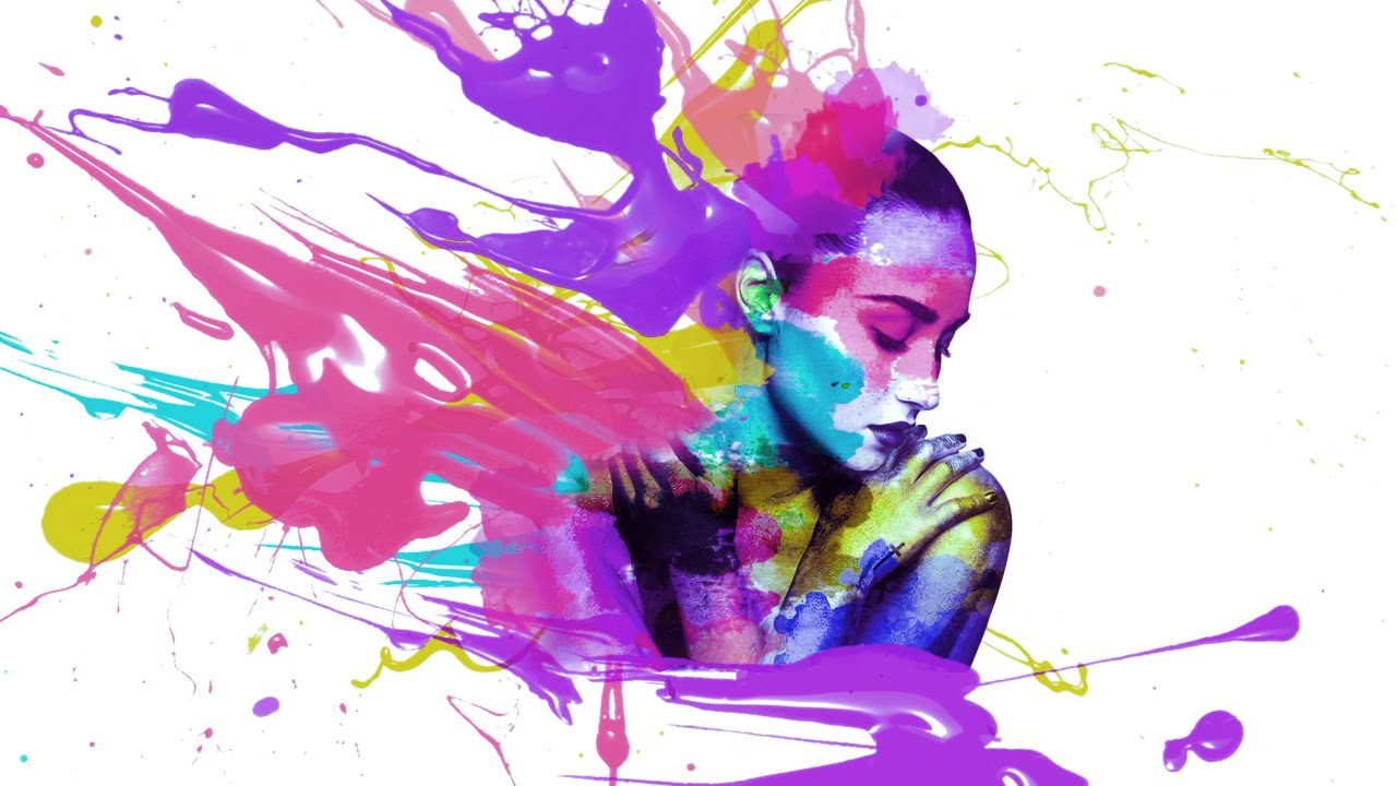 1280x720 Water Color Splash Photoshop Cc 2015.5 Tutorial - Color Splash Watercolor