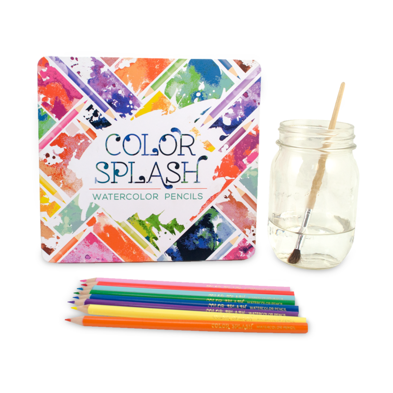 800x800 Color Splash Watercolor Pencils - Color Splash Watercolor