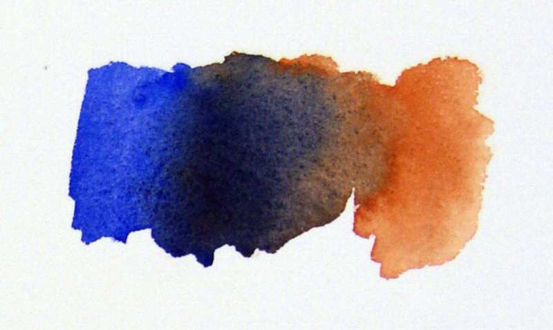 800x477 Earth Watercolors And Color Mixing.watercolor Painting - Color Watercolor