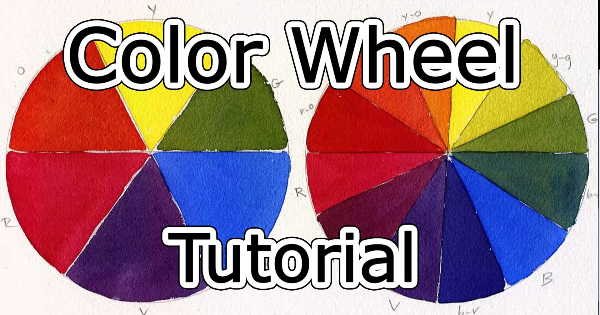 1920x1010 Color Wheel Tutorial - Color Wheel For Watercolor Painting