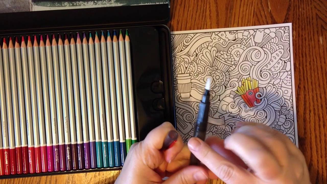1280x720 Review Of Colore Watercolor Pencils - Colore Watercolor Pencils