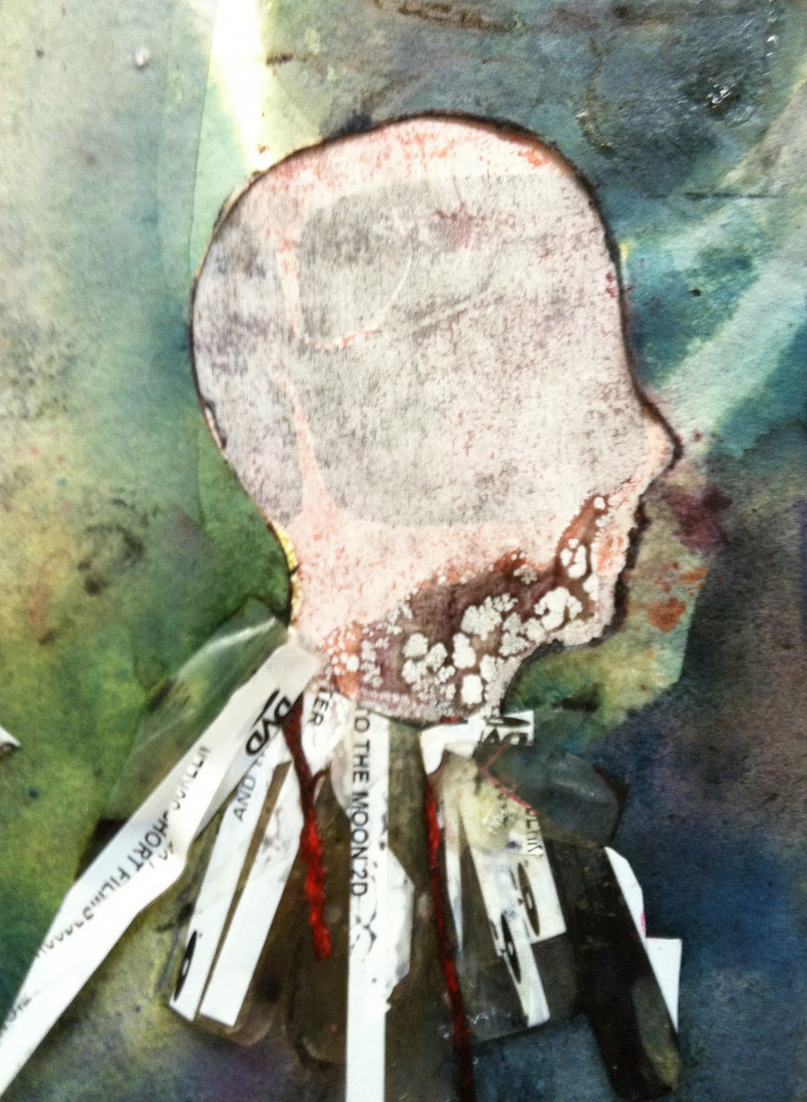 1172x1600 Media Studies - Colored Pencil On Watercolor Paper