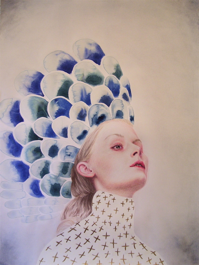 768x1024 More Paintings - Colored Pencil On Watercolor Paper