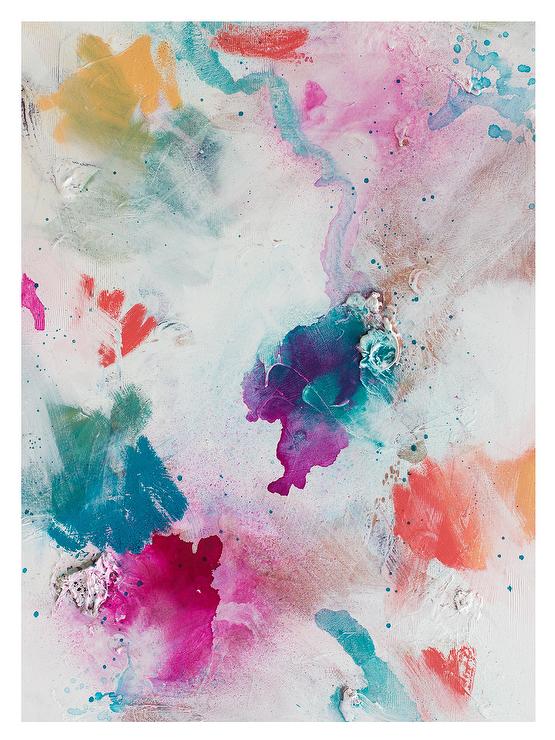 555x740 Colorful Watercolor Abstract Art - Colorful Watercolor Art