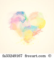 181x194 Free Art Print Of Watercolor Painting Of Lion. Abstract, Colorful - Colorful Watercolor Art