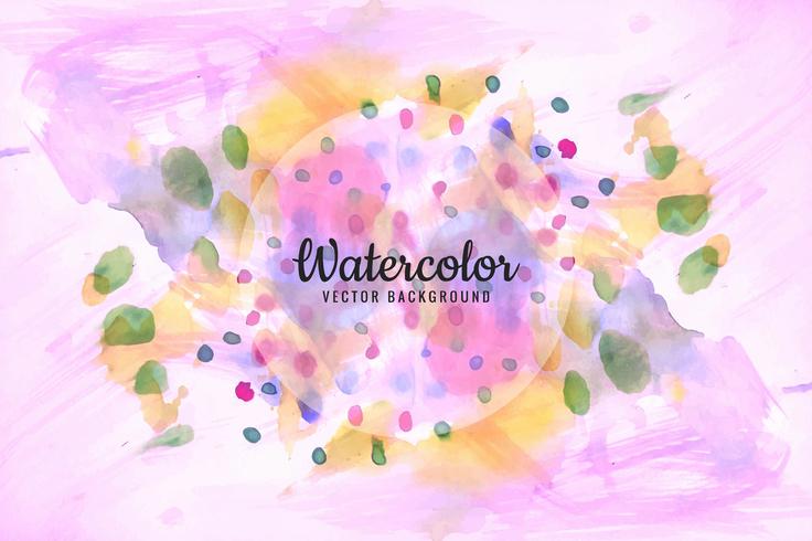 736x490 Modern Colorful Watercolor Background - Colorful Watercolor Art
